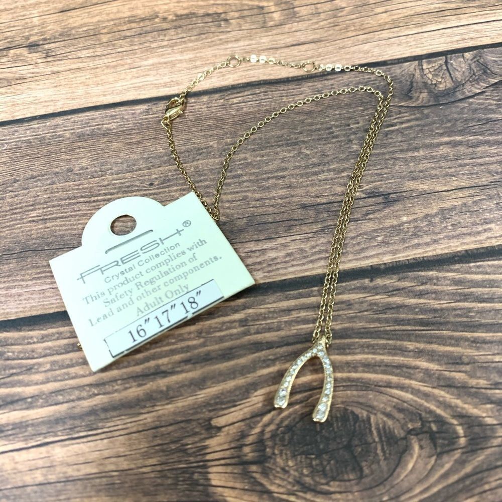 Fresh Wish Bone Necklace‎
